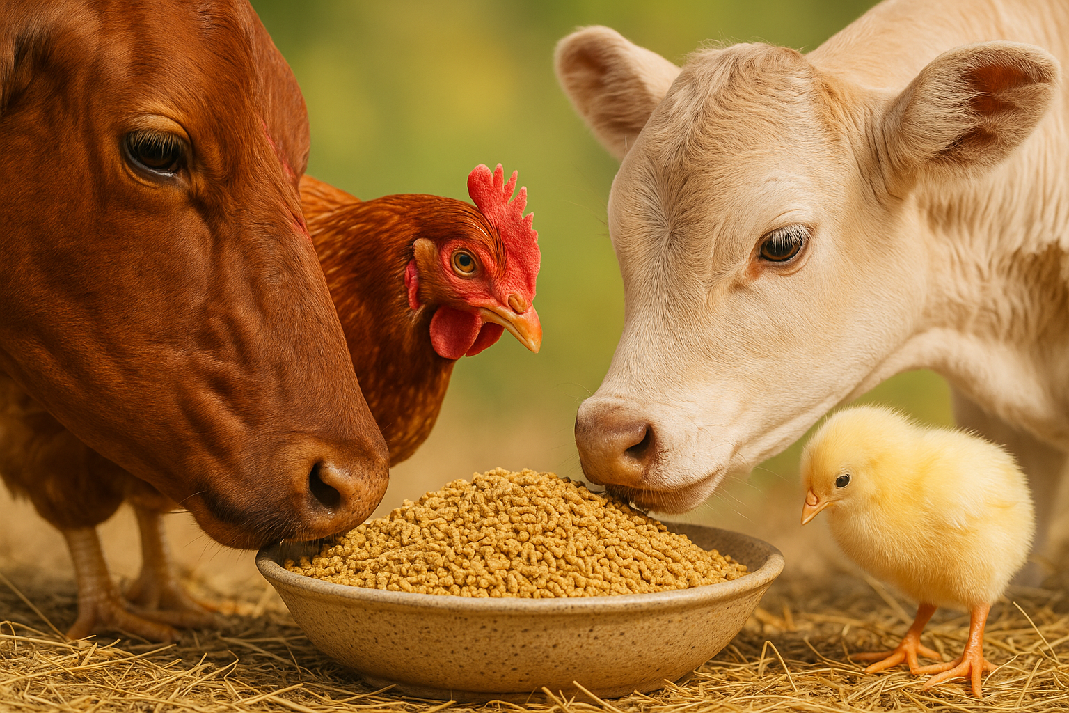 Illustration Volaci – Nutrition animale en Côte d’Ivoire