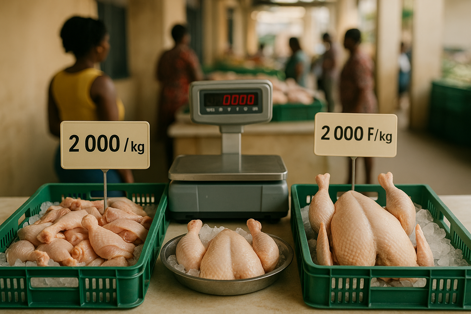 Vente de poulet frais Volaci